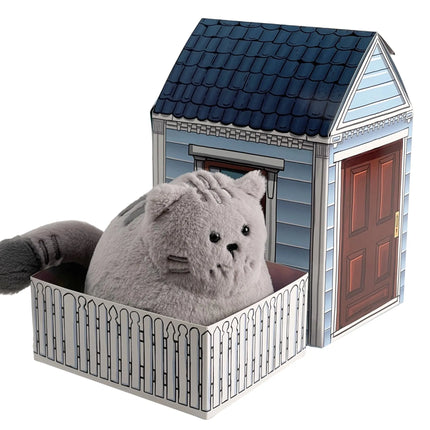 Tabby Kitty Cat Stuffed Animal Plushie, Mini Kitten Cute Soft Plush