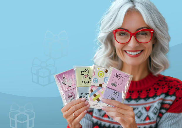 <h5>The Perfect Gift for a </h5><h5>Friend Who Loves Their Glasses</h5>