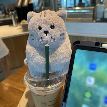 Tabby Kitty Cat Stuffed Animal Plushie, Mini Kitten Cute Soft Plush