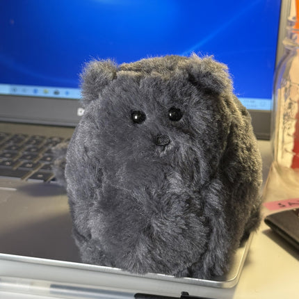 Black Kitty Cat Stuffed Animal Plushie, Mini Kitten Cute Soft Plush